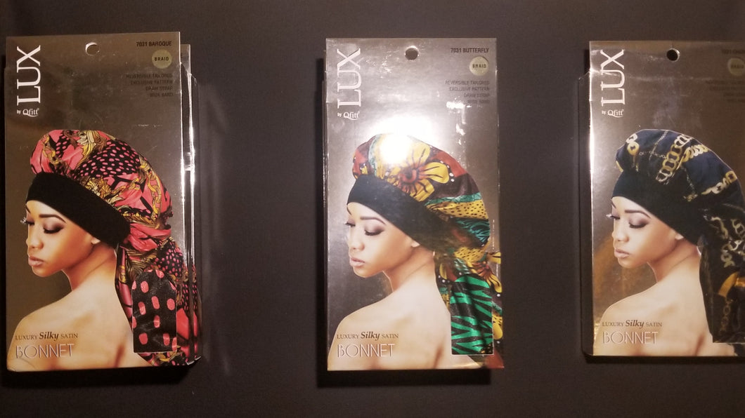 Lux Luxury Silky Bonnet/ Braid