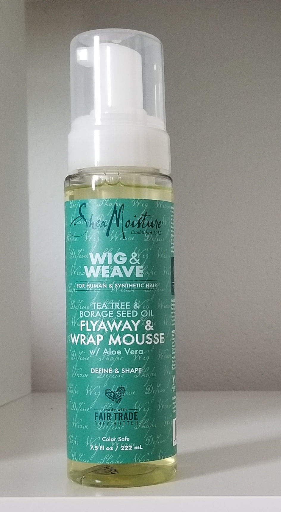 Shea Moisture W&W Flyaway & wrap Mousse